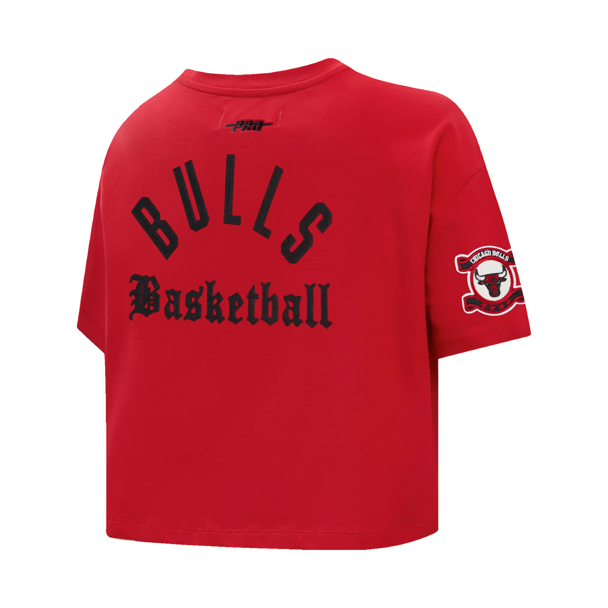 NBA CHICAGO BULLS MODERN ORIGINALS WOMEN'S SJ BOXY TEE (RED) - Image 4