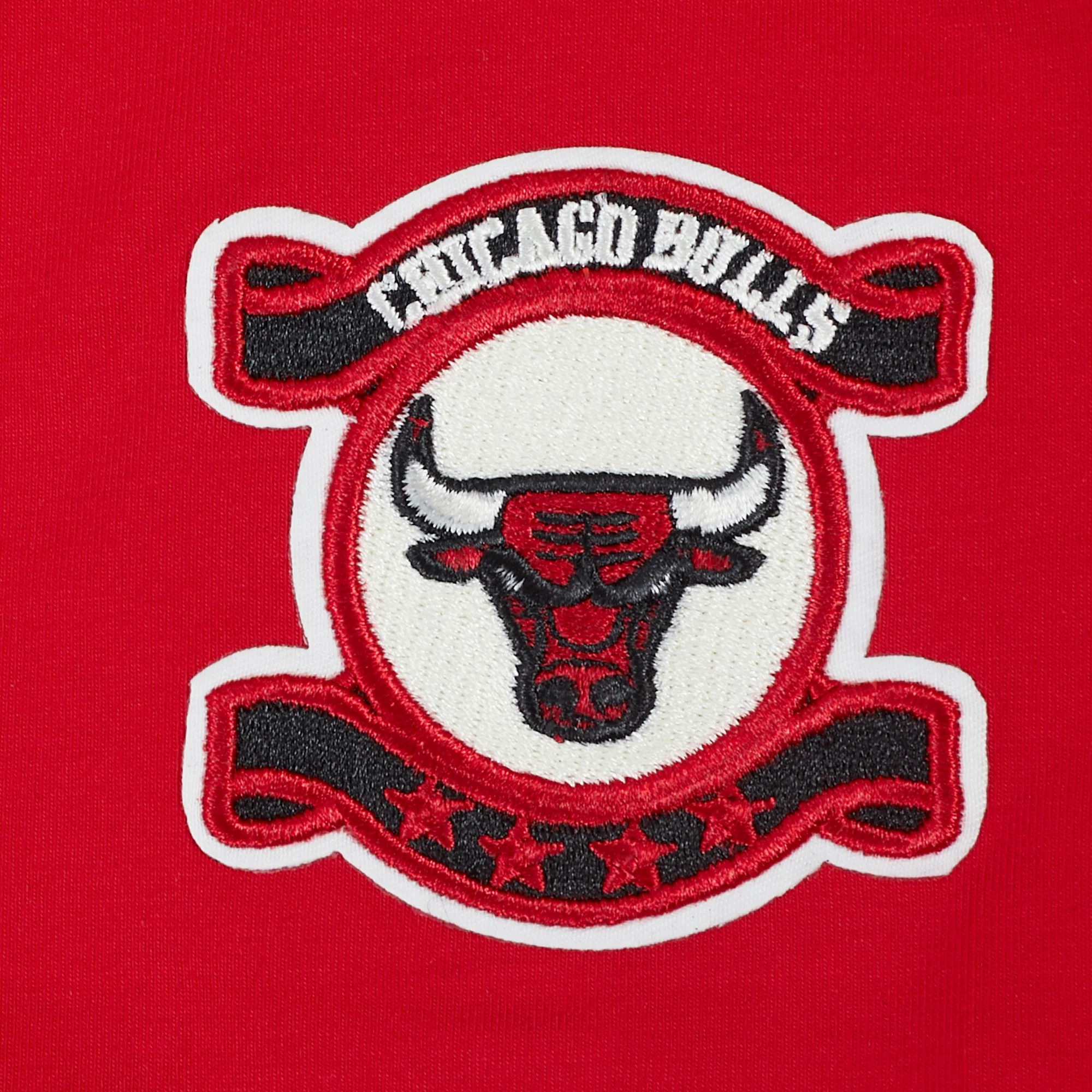 NBA CHICAGO BULLS MODERN ORIGINALS WOMEN'S SJ BOXY TEE (RED) - Image 9