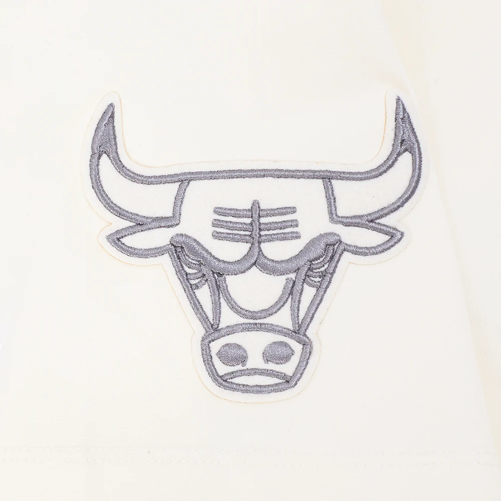 NBA CHICAGO BULLS STREET TEAM WOMEN'S SJ SLIM FIT TEE (EGGSHELL) - Image 5