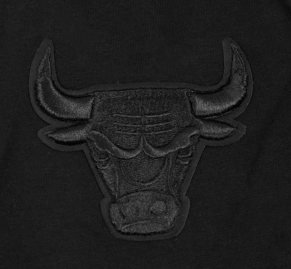 NBA CHICAGO BULLS NEUTRAL WOMEN'S BOXY TEE (BLACK) - Image 7