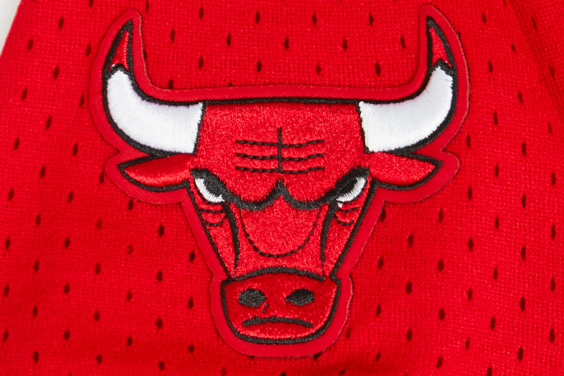 NBA CHICAGO BULLS CLASSIC BIG BOYS SHORT SLEEVE MESH TEE (RED/BLACK) - Image 5