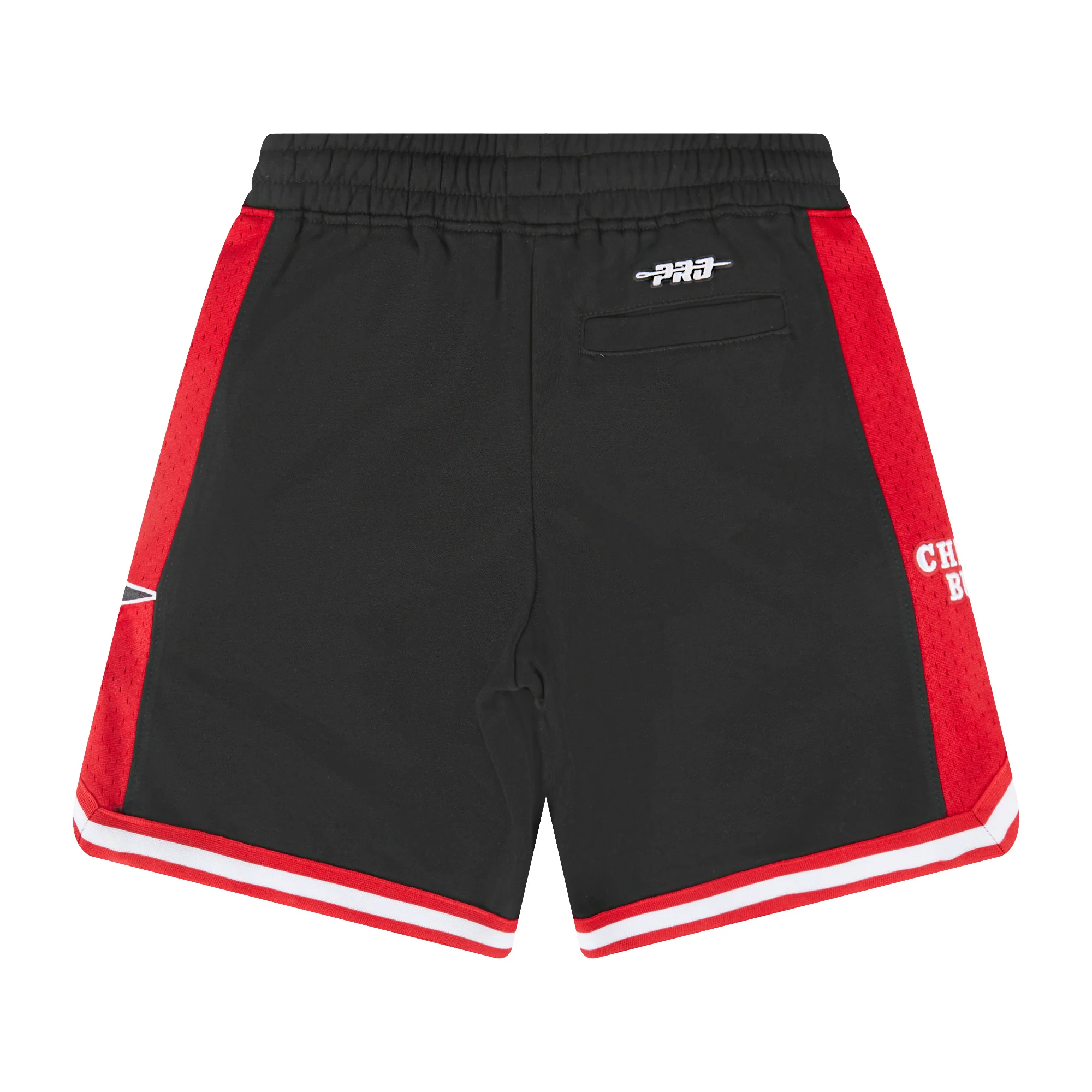 NBA CHICAGO BULLS RETRO CLASSIC BIG BOYS FLEECE 2.0 SHORT (BLACK/RED) - Image 2