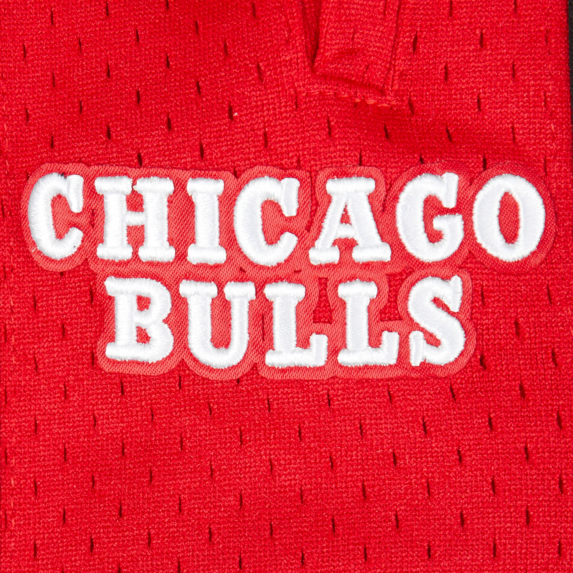 NBA CHICAGO BULLS RETRO CLASSIC BIG BOYS FLEECE 2.0 SHORT (BLACK/RED) - Image 5