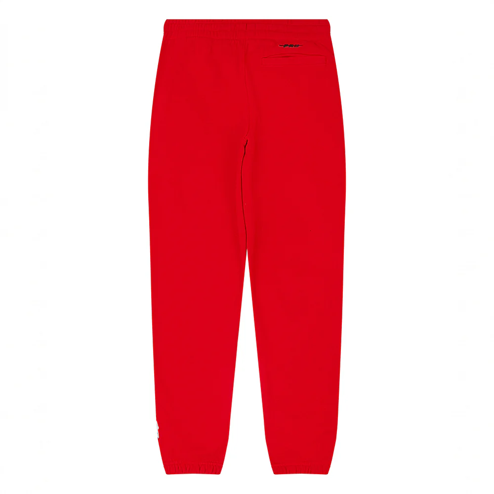 NBA CHICAGO BULLS CLASSIC BIG BOYS FLC SWEATPANT (RED) - Image 5