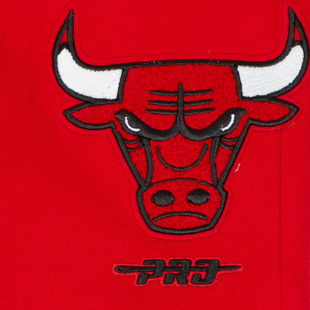 NBA CHICAGO BULLS CLASSIC BIG BOYS FLC SWEATPANT (RED) - Image 6