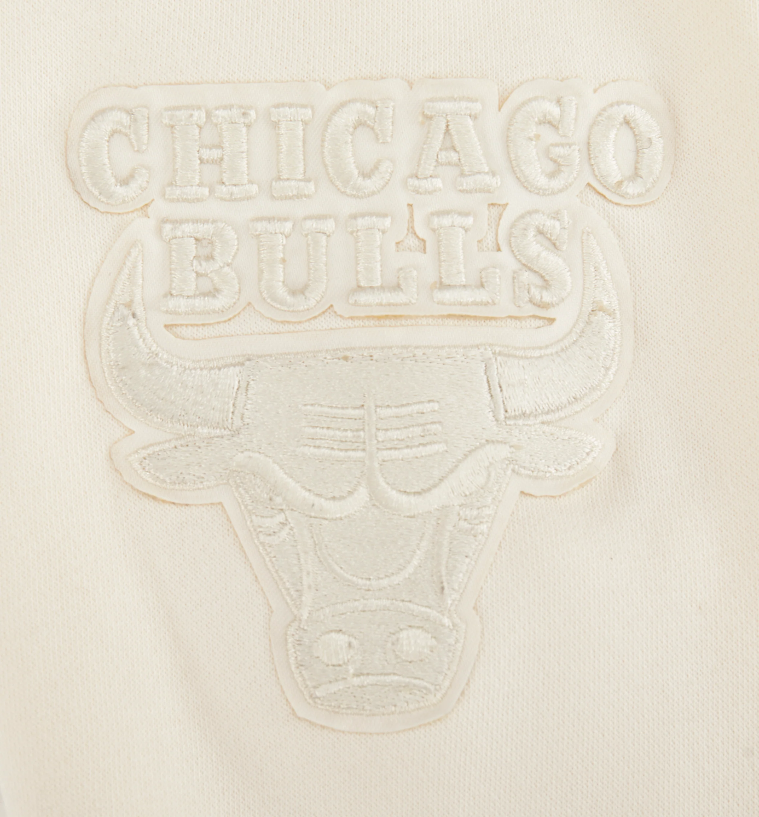 NBA CHICAGO BULLS NEUTRAL BIG BOYS FLEECE PULLOVER HOODIE (EGGSHELL) - Image 7