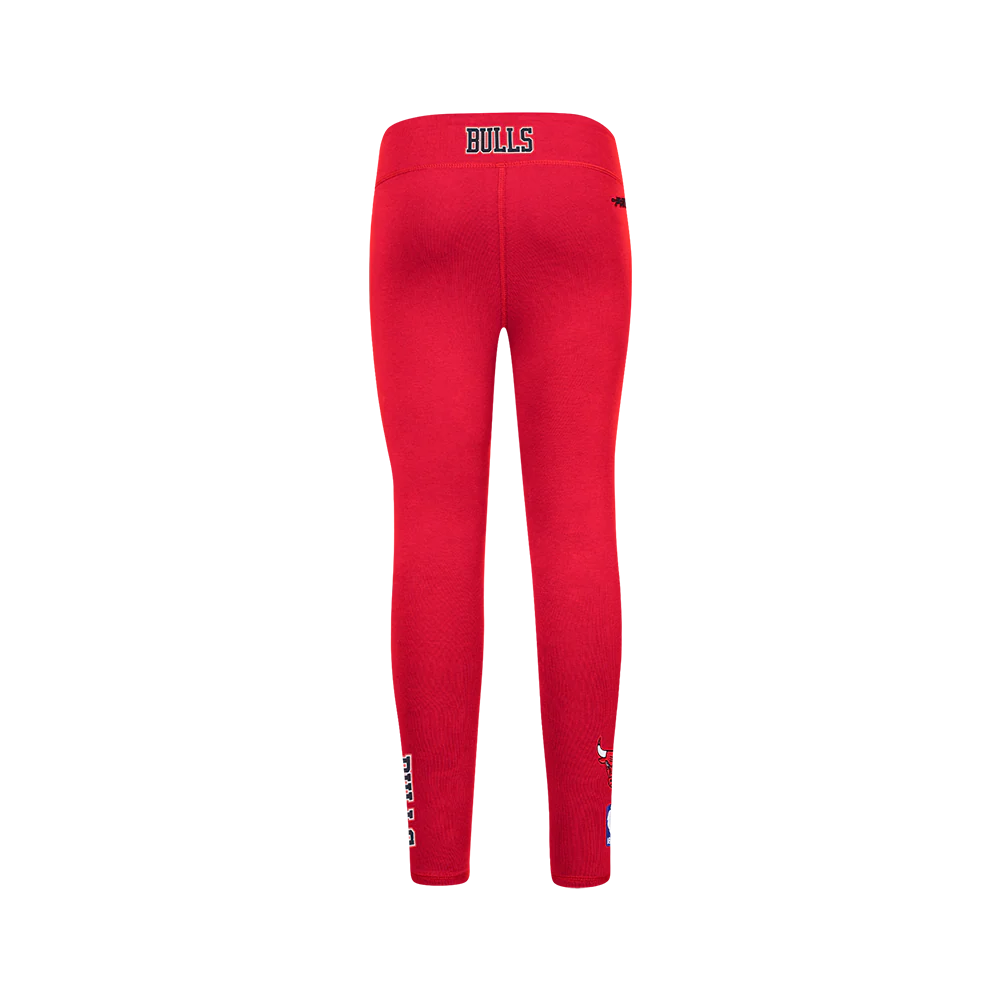 NBA CHICAGO BULLS CLASSIC BIG GIRLS LEGGING (RED) - Image 4