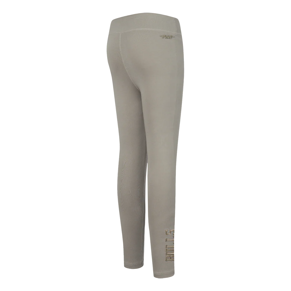 NBA CHICAGO BULLS NEUTRAL BIG GIRLS LEGGING (TAUPE) - Image 3