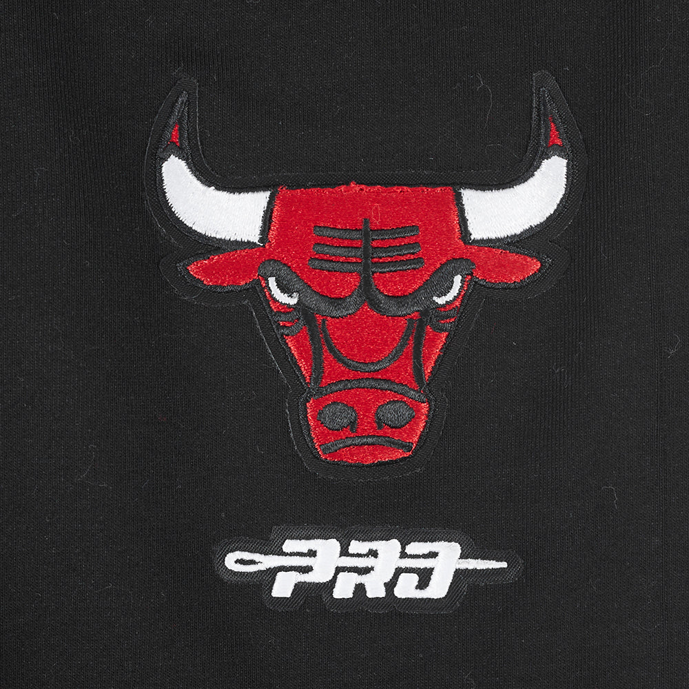 NBA CHICAGO BULLS RETRO CLASSIC BIG GIRLS LEGGING (BLACK) - Image 5