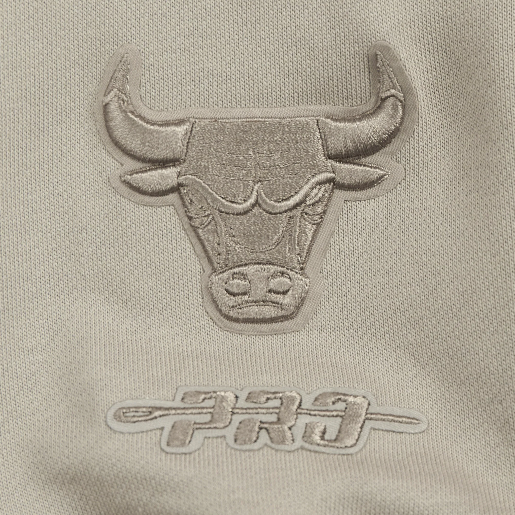 NBA CHICAGO BULLS WINGSPAN WOMEN'S FLC CREWNECK (TAUPE) - Image 12