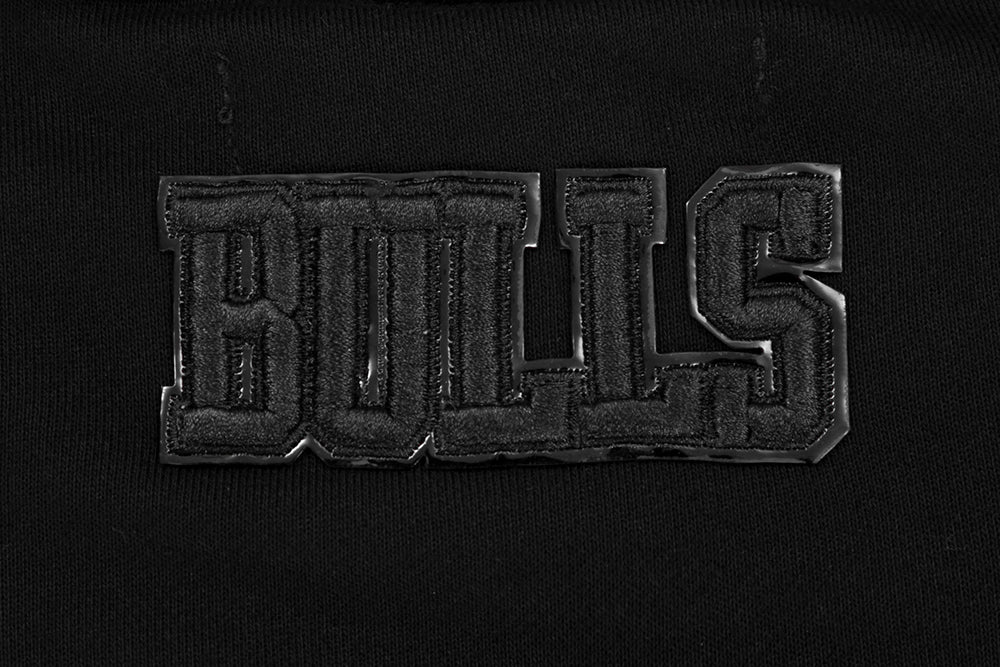 NBA CHICAGO BULLS TRIPLE BLACK WOMEN'S CREWNECK (TRIPLE BLACK) - Image 7