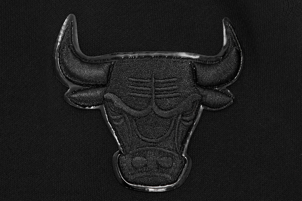 NBA CHICAGO BULLS TRIPLE BLACK WOMEN'S CREWNECK (TRIPLE BLACK) - Image 9