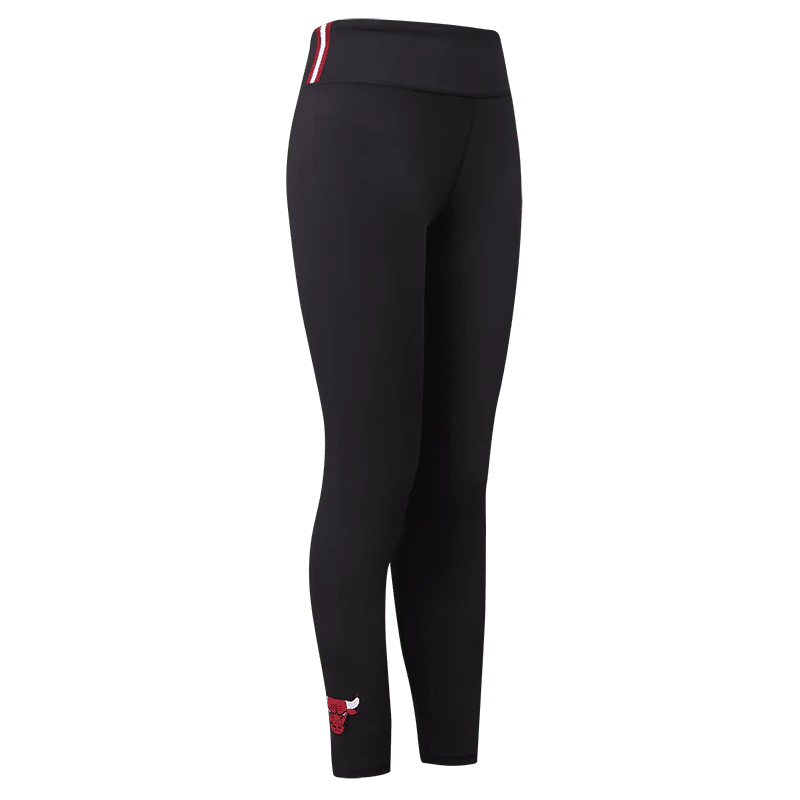 NBA CHICAGO BULLS CLASSIC WOMEN'S LUX LEGGING (BLACK) - Image 2