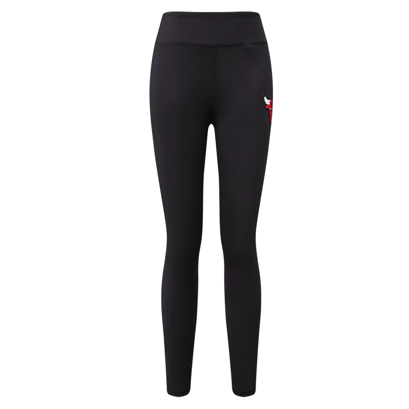 NBA CHICAGO BULLS CLASSIC WOMEN'S LUX LEGGING (BLACK) - Image 3