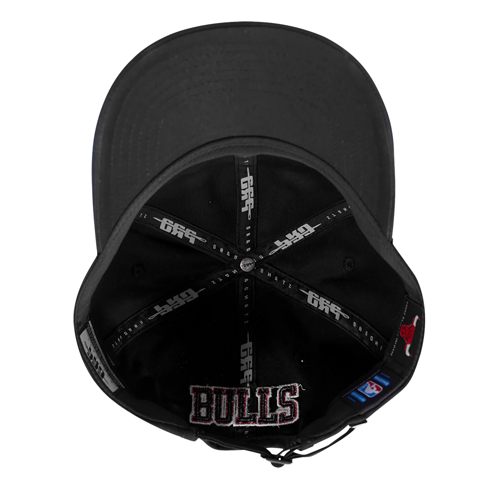 NBA CHICAGO BULLS GAME DAY CLASSICS WOMEN'S DAD HAT (BLACK) - Image 6
