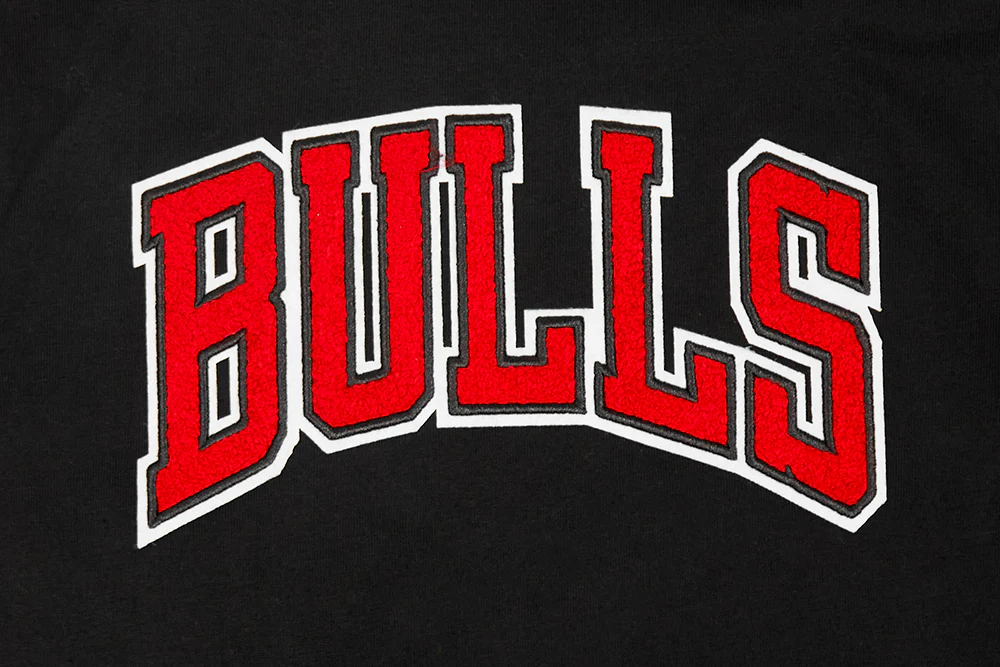 NBA CHICAGO BULLS CLASSIC LITTLE BOYS SHORT SLEEVE TEE (BLACK) - Image 7