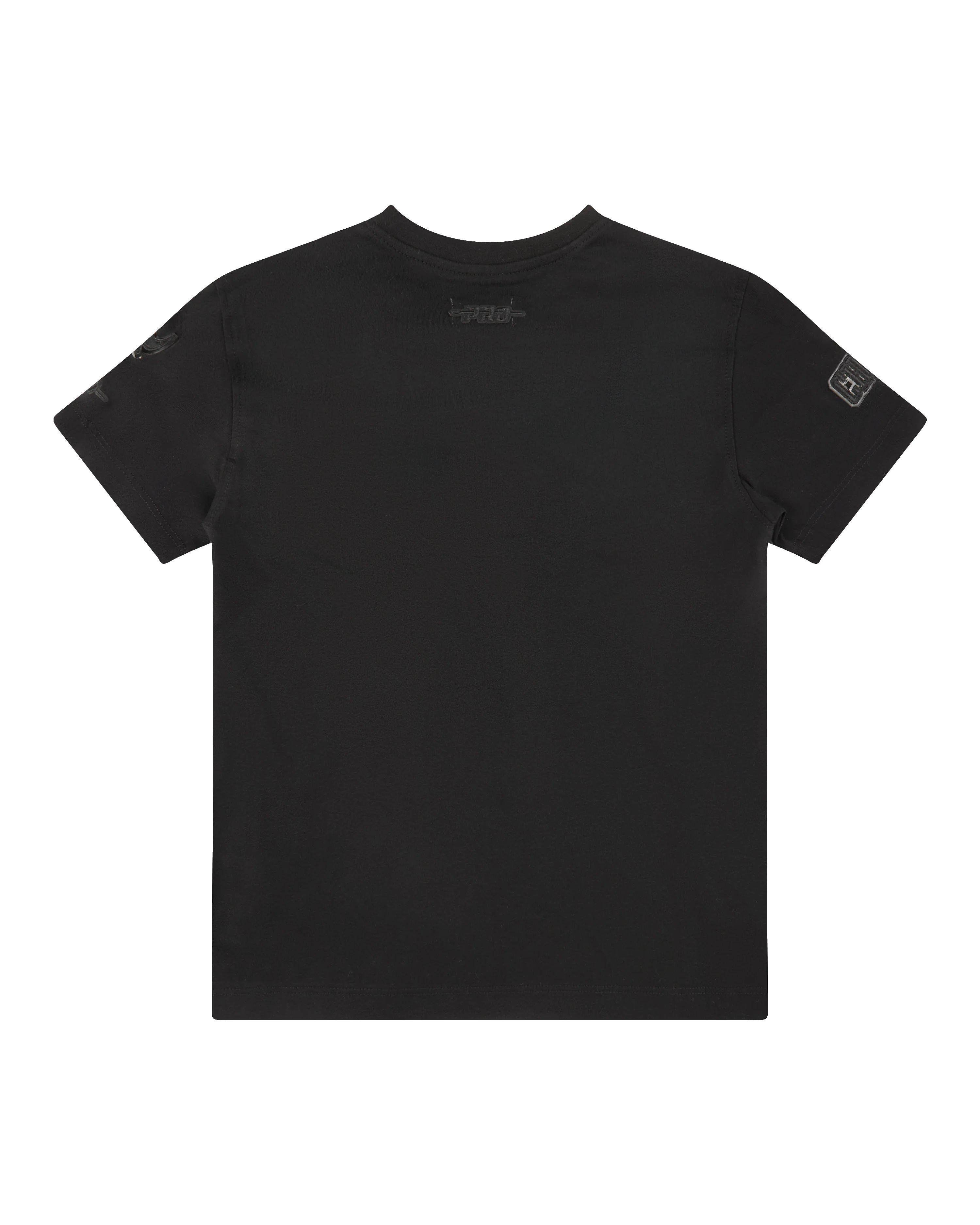 NBA CHICAGO BULLS TRIPLE BLACK LITTLE BOYS SHORT SLEEVE TEE (BLACK) - Image 4