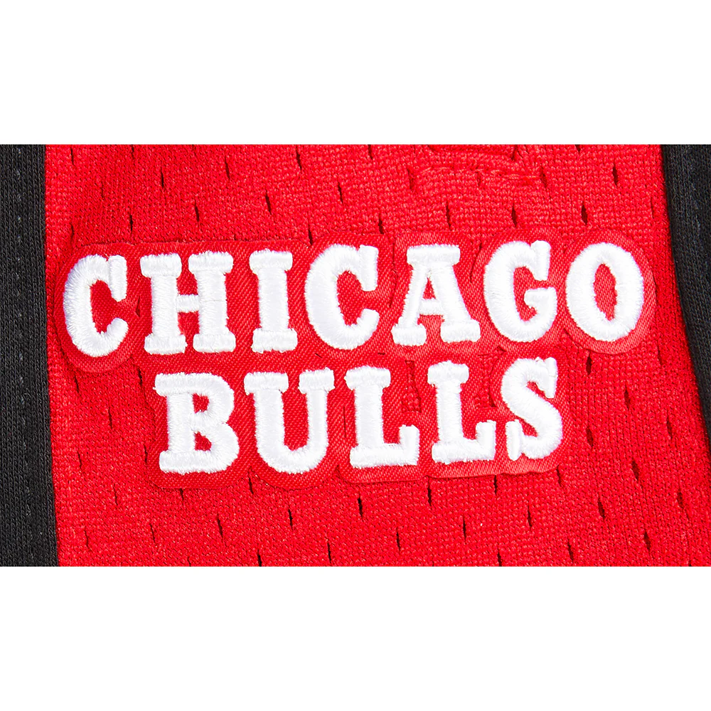 NBA CHICAGO BULLS RETRO CLASSIC LITTLE BOYS FLEECE 2.0 SHORT (BLACK/RED) - Image 6