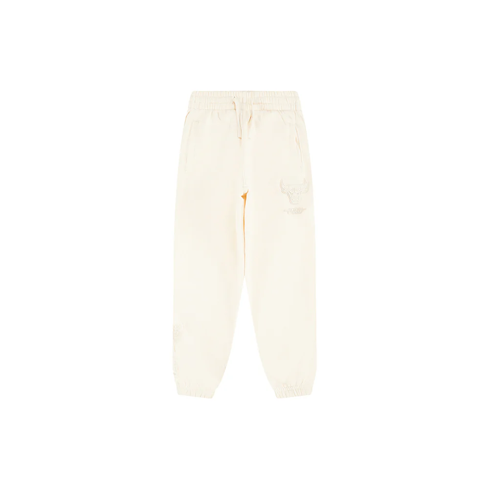 NBA CHICAGO BULLS NEUTRAL LITTLE BOYS FLC SWEATPANT (EGGSHELL) - Image 4