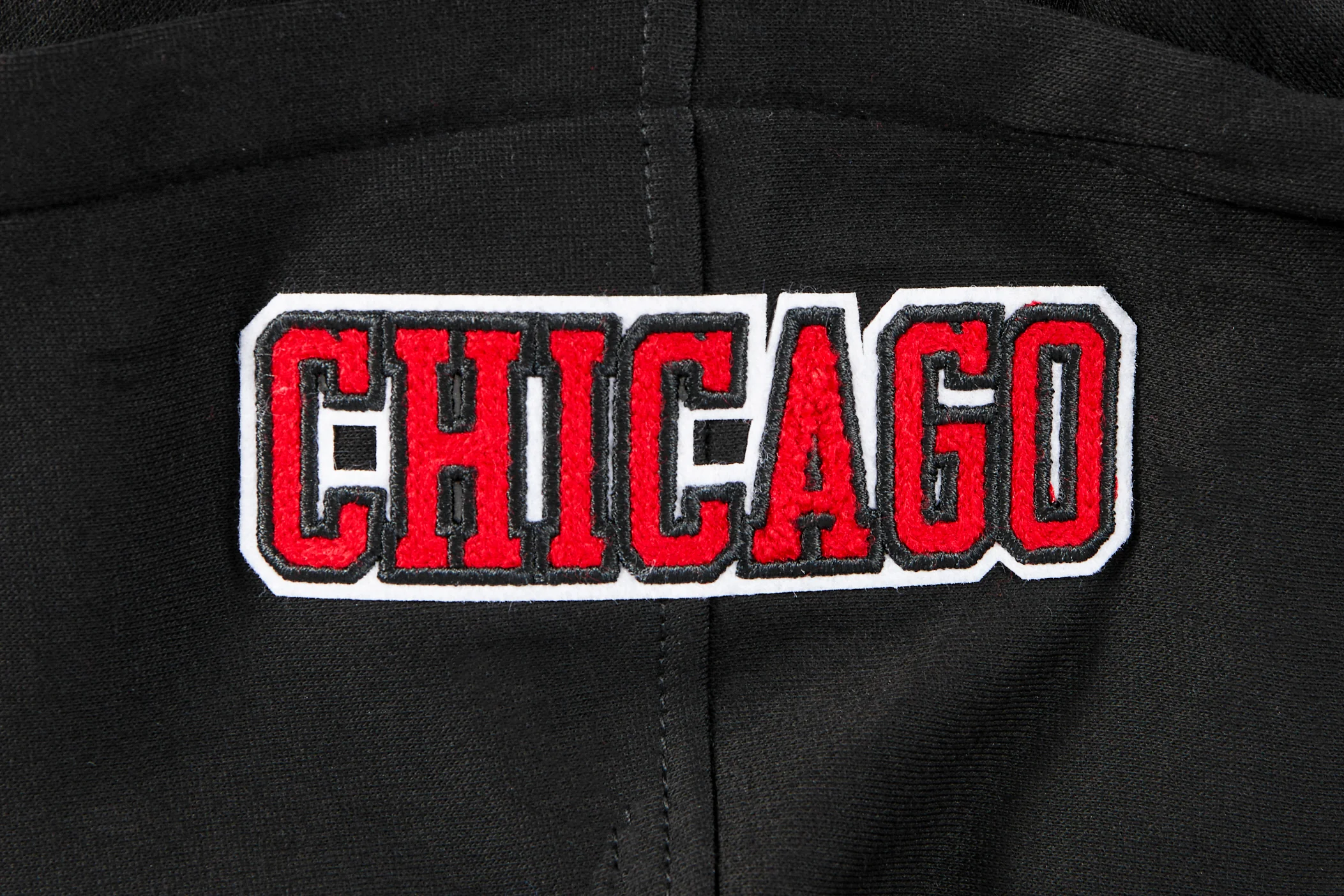 NBA CHICAGO BULLS CLASSIC LITTLE BOYS FLEECE FULL ZIP HOODIE (BLACK) - Image 6