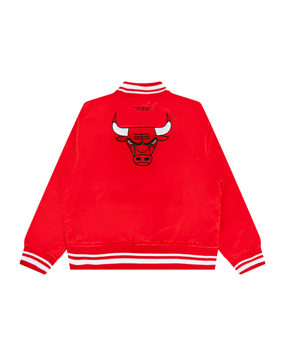 NBA CHICAGO BULLS CLASSIC LITTLE BOYS SATIN JACKET (RED) - Image 4