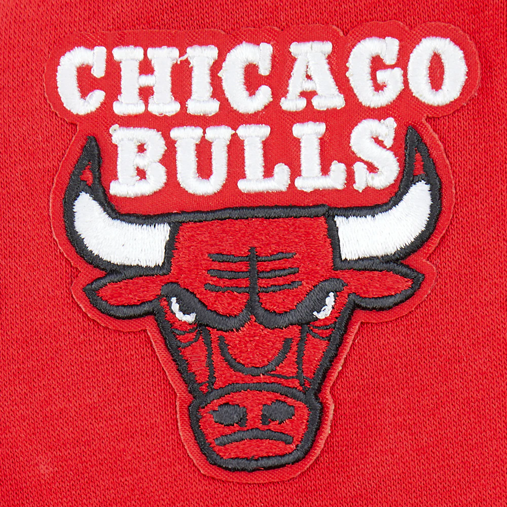 NBA CHICAGO BULLS CLASSIC TODDLER BOYS FLEECE FULL ZIP HOODIE (RED) - Image 8