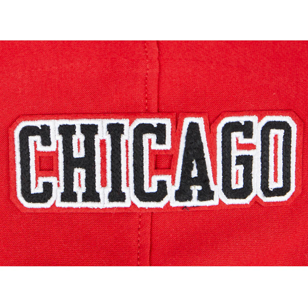 NBA CHICAGO BULLS CLASSIC TODDLER BOYS FLEECE FULL ZIP HOODIE (RED) - Image 9