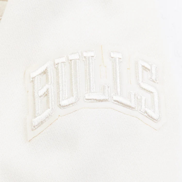 NBA CHICAGO BULLS NEUTRAL TODDLER BOYS FLEECE PULLOVER HOODIE (EGGSHELL) - Image 6