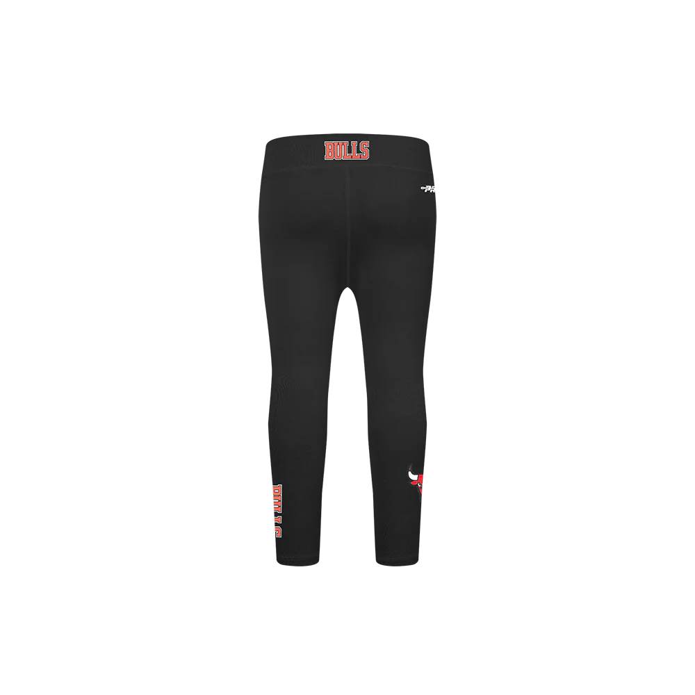 NBA CHICAGO BULLS CLASSIC TODDLER GIRLS LEGGING (BLACK) - Image 4