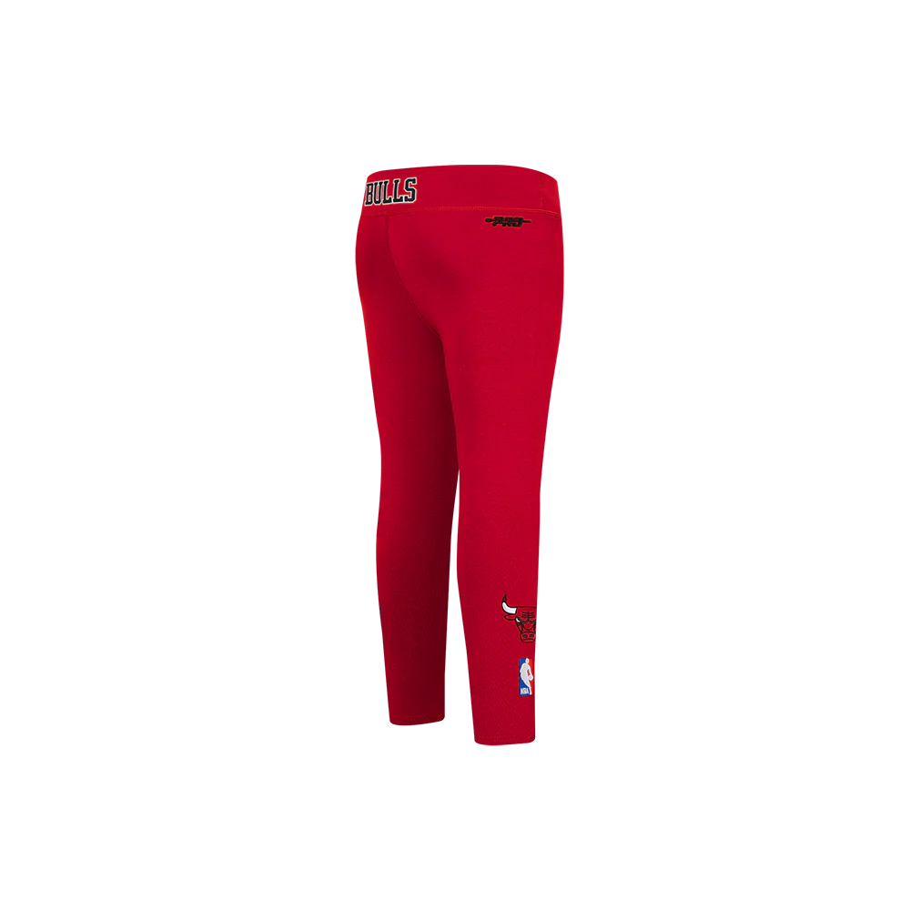 NBA CHICAGO BULLS CLASSIC TODDLER GIRLS LEGGING (RED) - Image 3