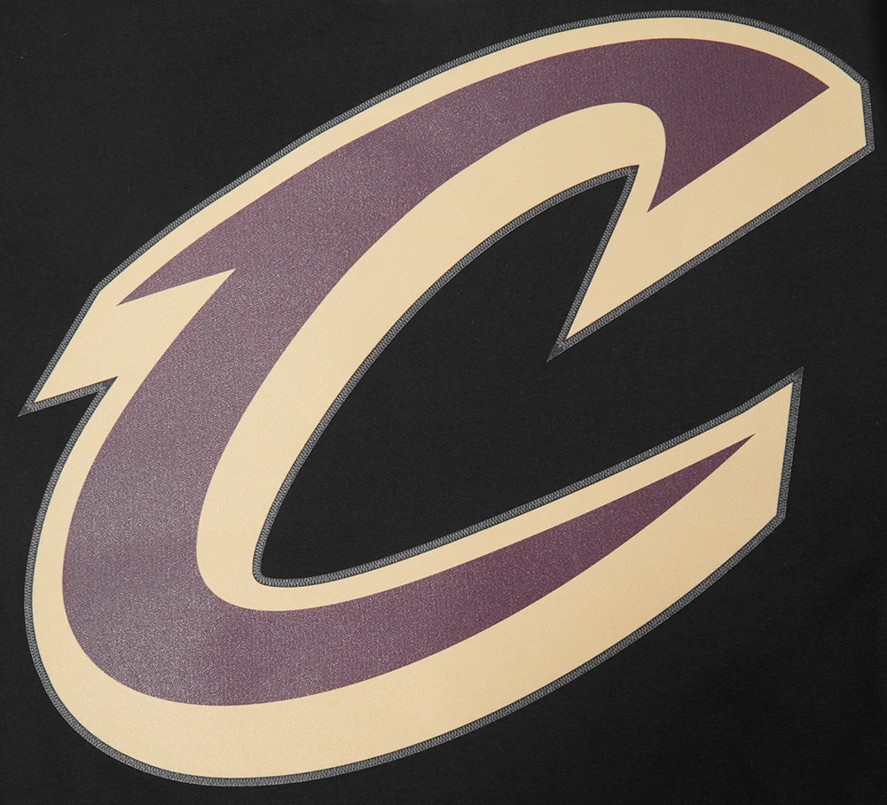NBA CLEVELAND CAVALIERS CLASSIC MEN'S MESH STRIPED TEE (BLACK) - Image 11