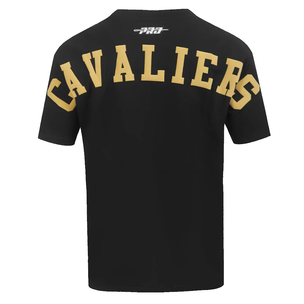 NBA CLEVELAND CAVALIERS WINGSPAN MEN'S CJ DROP SHOULDER TEE (BLACK) - Image 7