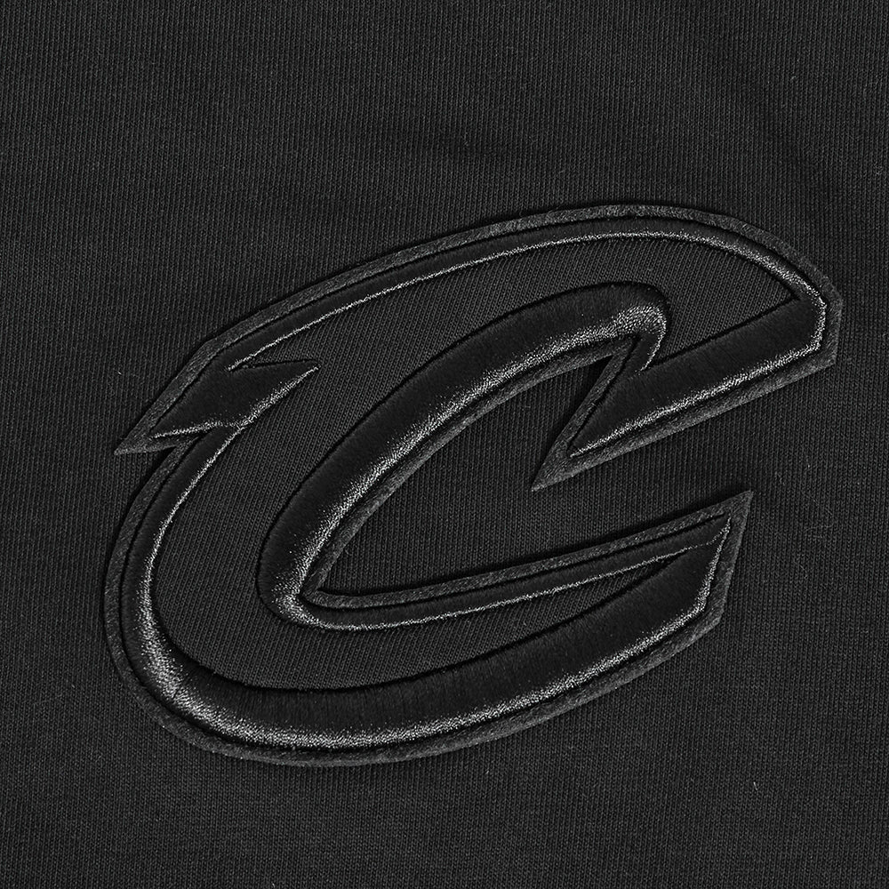 NBA CLEVELAND CAVALIERS NEUTRAL MEN'S DROP SHOULDER TEE (BLACK) - Image 8
