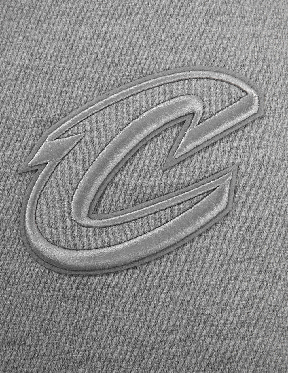 NBA CLEVELAND CAVALIERS NEUTRAL MEN'S DROP SHOULDER TEE (DARK HEATHER GRAY) - Image 5