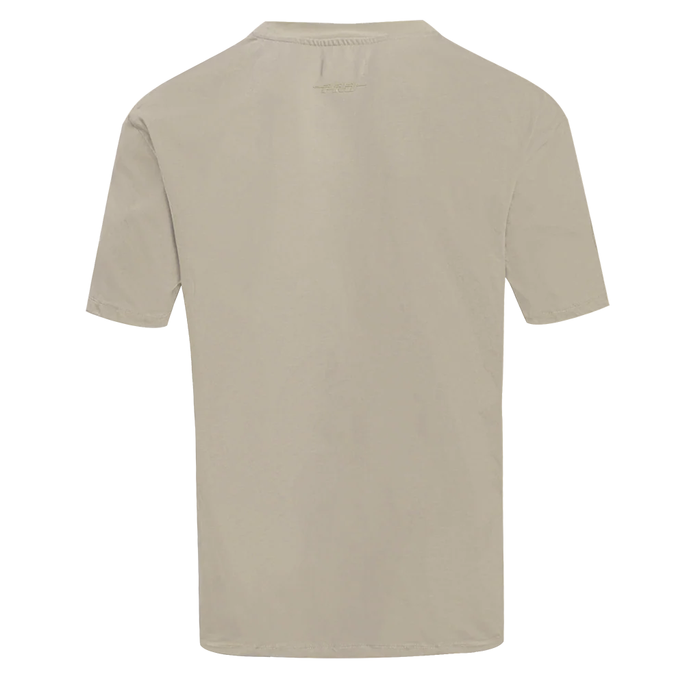 NBA CLEVELAND CAVALIERS NEUTRAL DROP SHOULDER MEN'S TEE (TAUPE) - Image 6