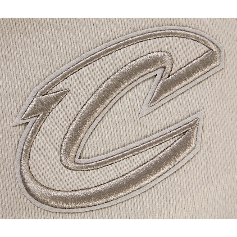 NBA CLEVELAND CAVALIERS NEUTRAL DROP SHOULDER MEN'S TEE (TAUPE) - Image 8