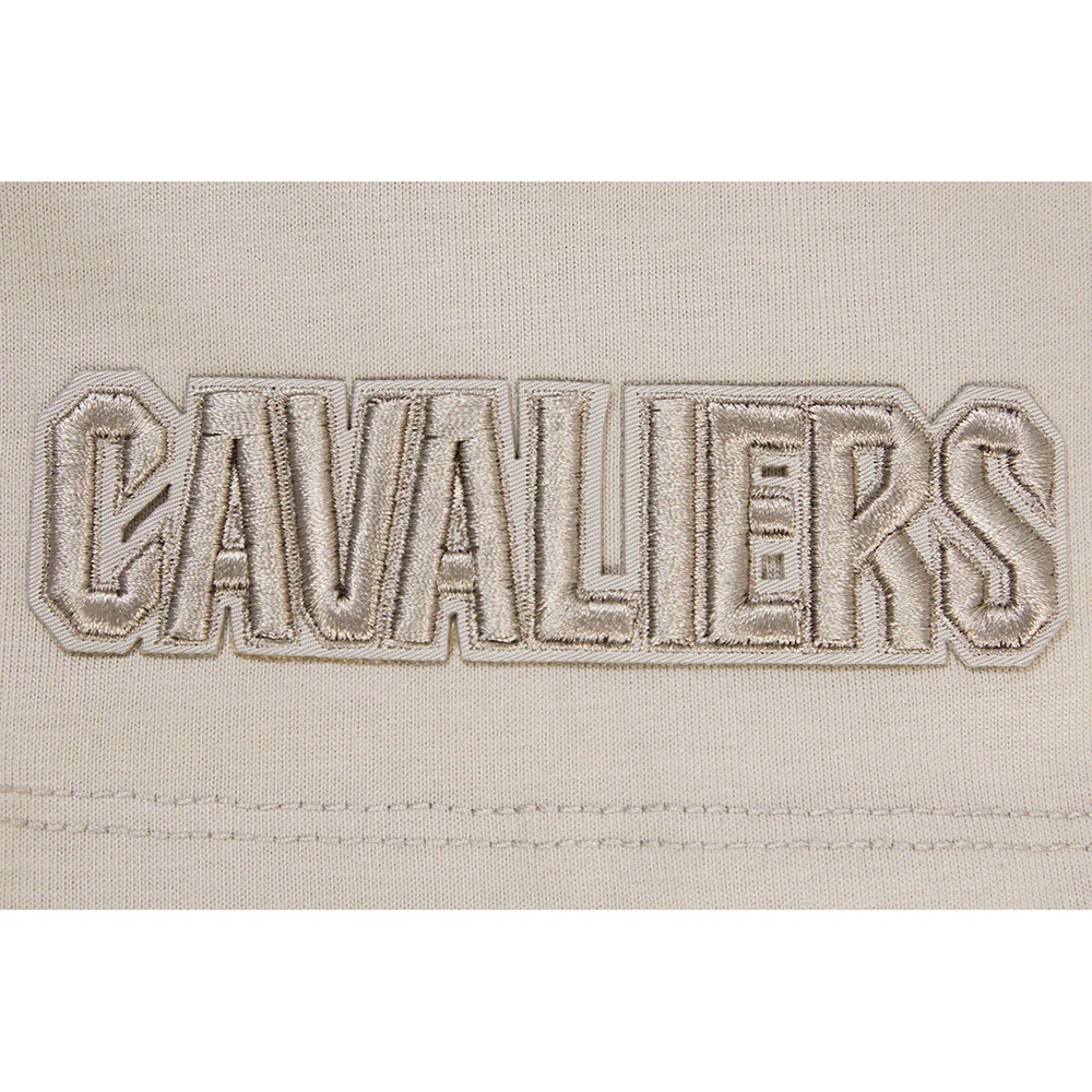 NBA CLEVELAND CAVALIERS NEUTRAL DROP SHOULDER MEN'S TEE (TAUPE) - Image 9