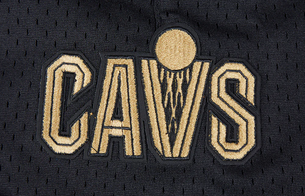 NBA CLEVELAND CAVALIERS CLASSIC MESH MEN'S SHORT (BLACK) - Image 8