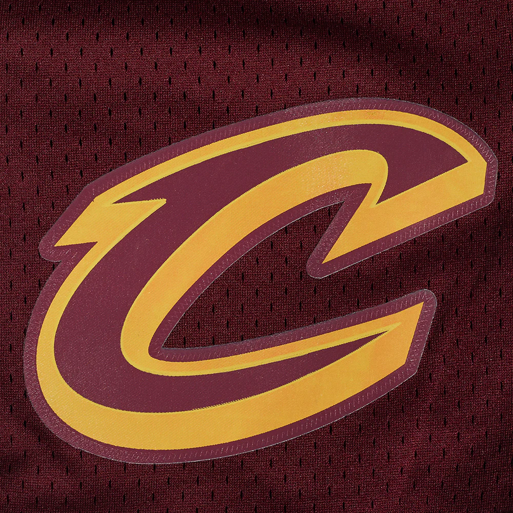 NBA CLEVELAND CAVALIERS CLASSIC MESH MEN'S SHORT (WINE) - Image 11