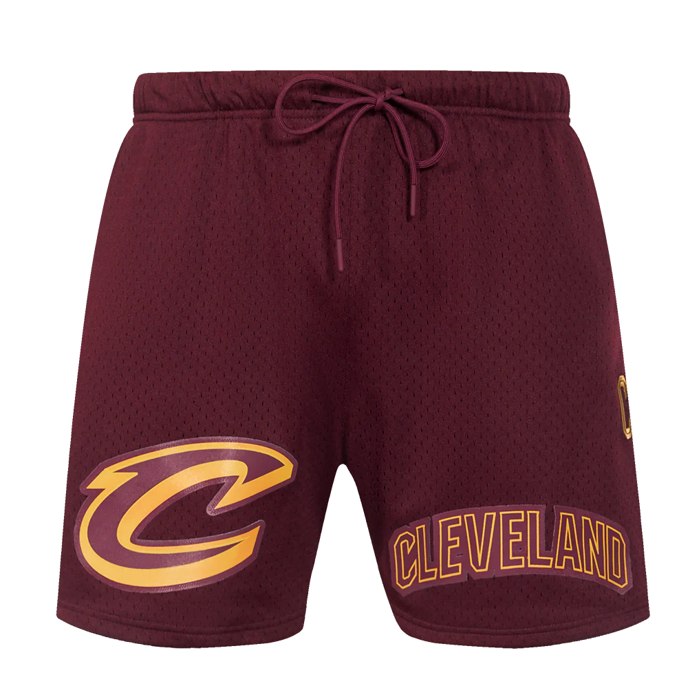 NBA CLEVELAND CAVALIERS CLASSIC MESH MEN'S SHORT (WINE) - Image 4