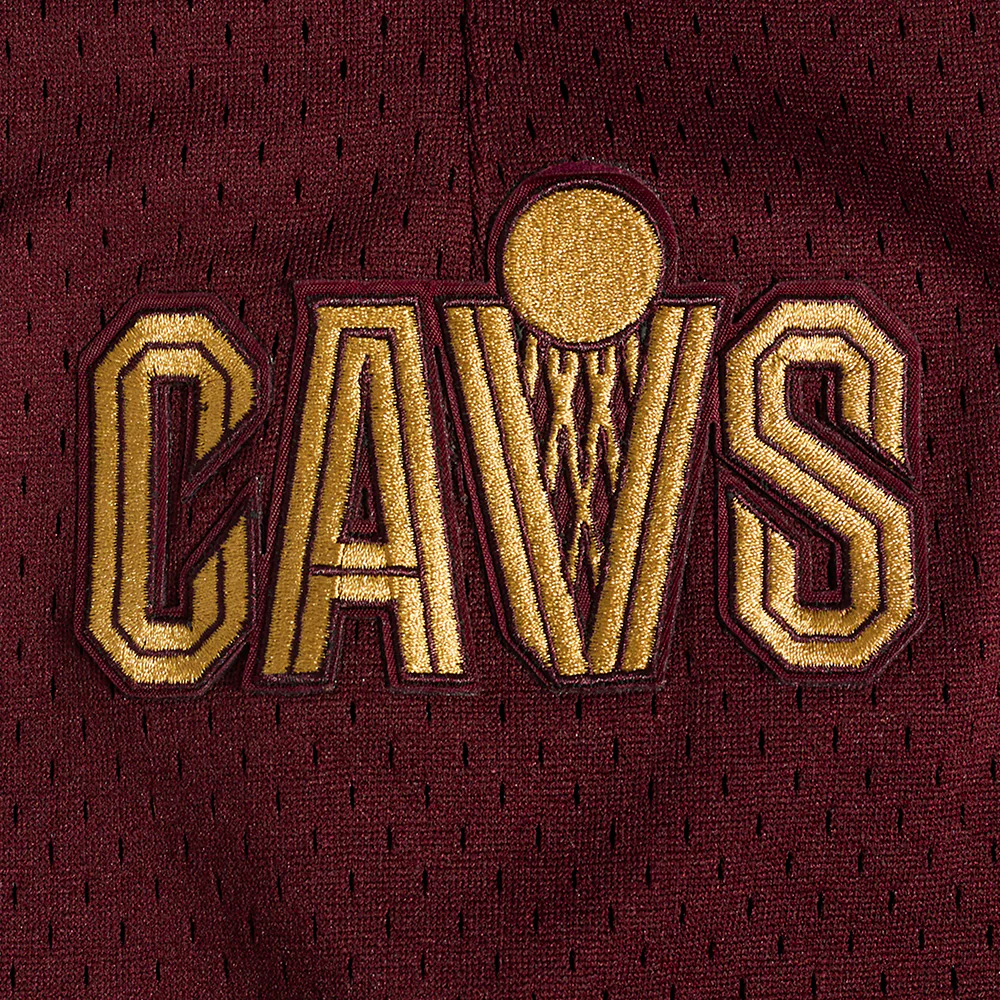 NBA CLEVELAND CAVALIERS CLASSIC MESH MEN'S SHORT (WINE) - Image 9