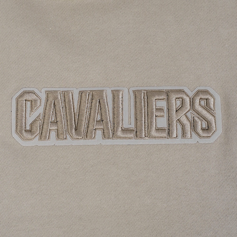 NBA CLEVELAND CAVALIERS WINGSPAN MEN'S DROP SHOULDER FLEECE PULLOVER HOODIE (TAUPE) - Image 10