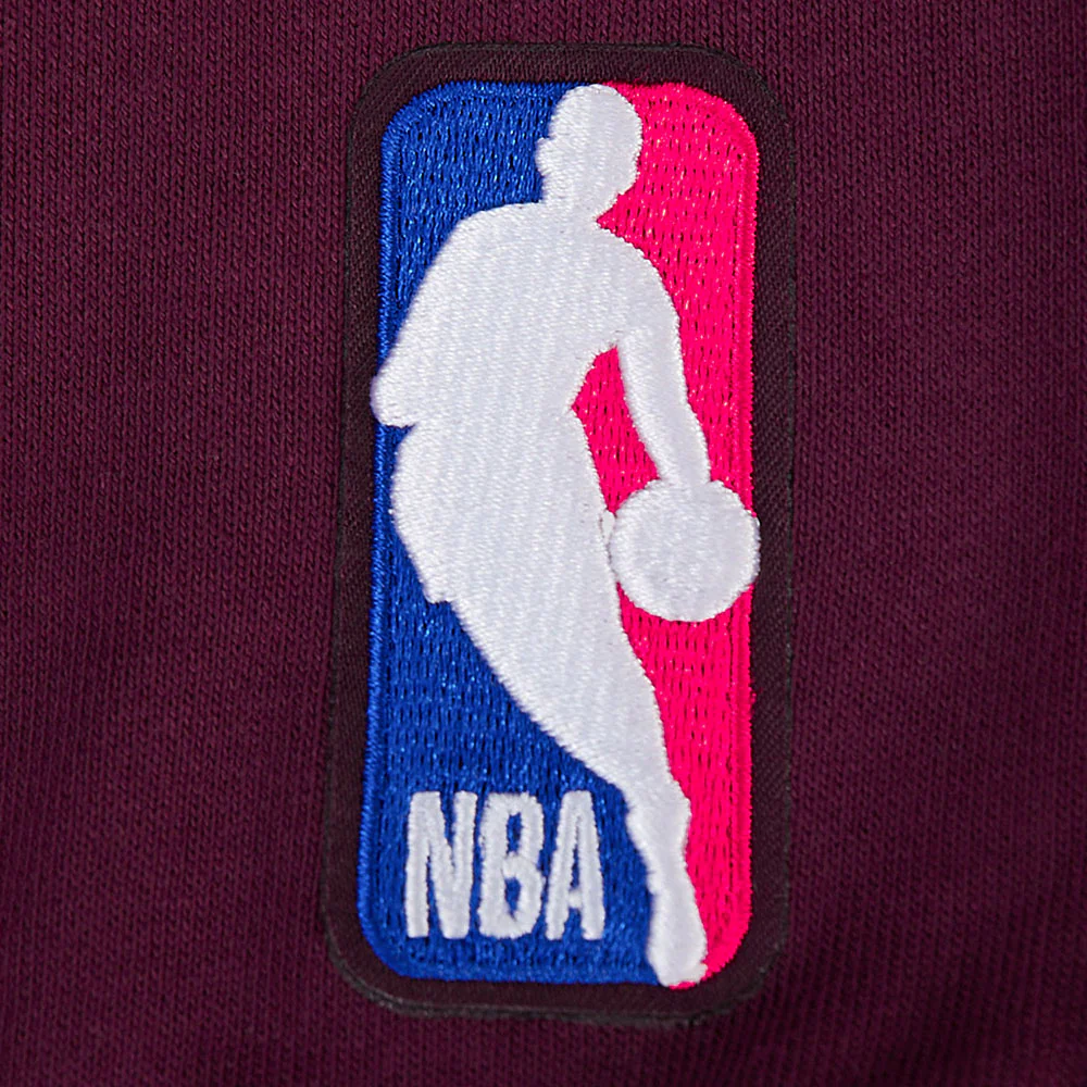 NBA CLEVELAND CAVALIERS CITY ARCH MEN'S FLC PO HOODIE (WINE) - Image 11