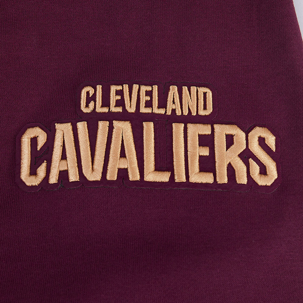 NBA CLEVELAND CAVALIERS CITY ARCH MEN'S FLC PO HOODIE (WINE) - Image 9