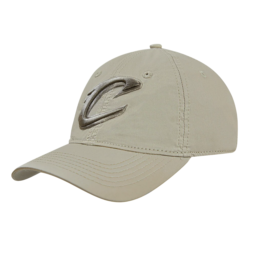NBA CLEVELAND CAVALIERS NEUTRAL MEN'S DAD HAT (TAUPE) - Image 3