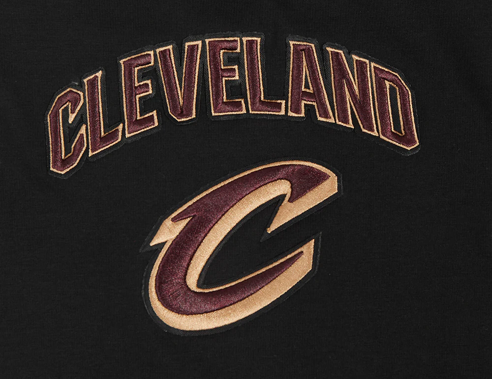 NBA CLEVELAND CAVALIERS CLASSIC WOMEN'S RELAXED FIT RACERBACK (BLACK) - Image 7