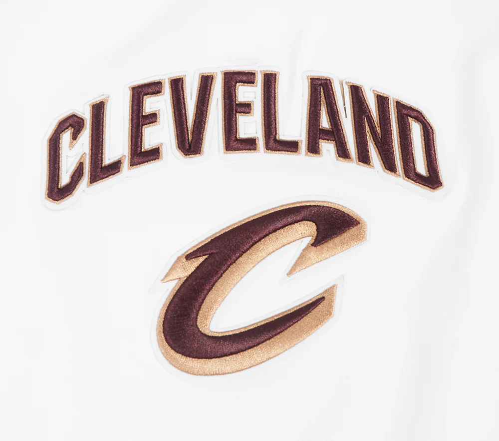 NBA CLEVELAND CAVALIERS CLASSIC WOMEN'S RELAXED FIT RACERBACK (WHITE) - Image 7