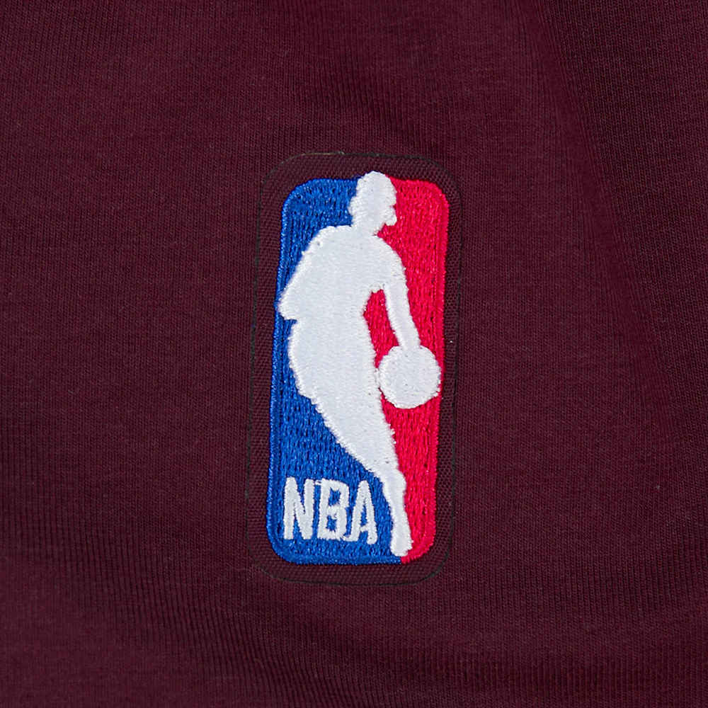 NBA CLEVELAND CAVALIERS DONOVAN MITCHELL #45 CLASSIC PNN WOMEN'S SJ BO (WINE) - Image 7