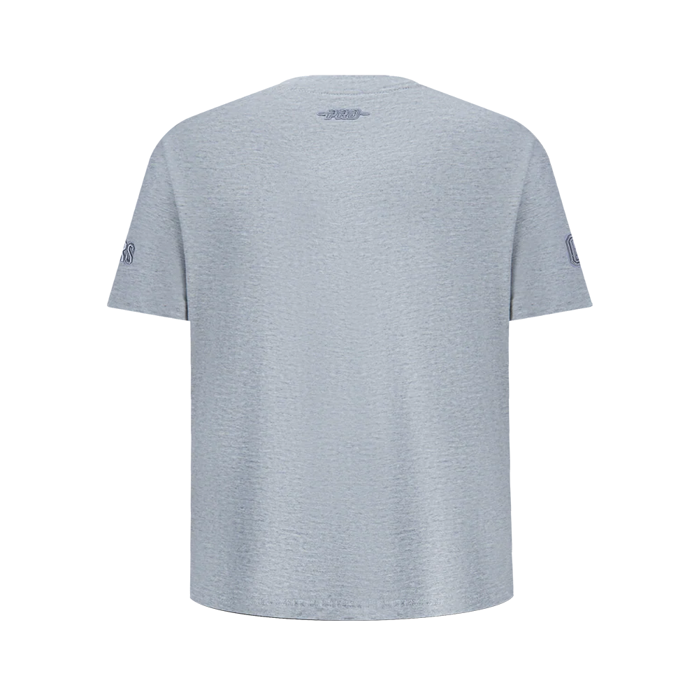 NBA CLEVELAND CAVALIERS NEUTRAL BIG BOYS SS TEE (DARK HEATHER GRAY) - Image 3