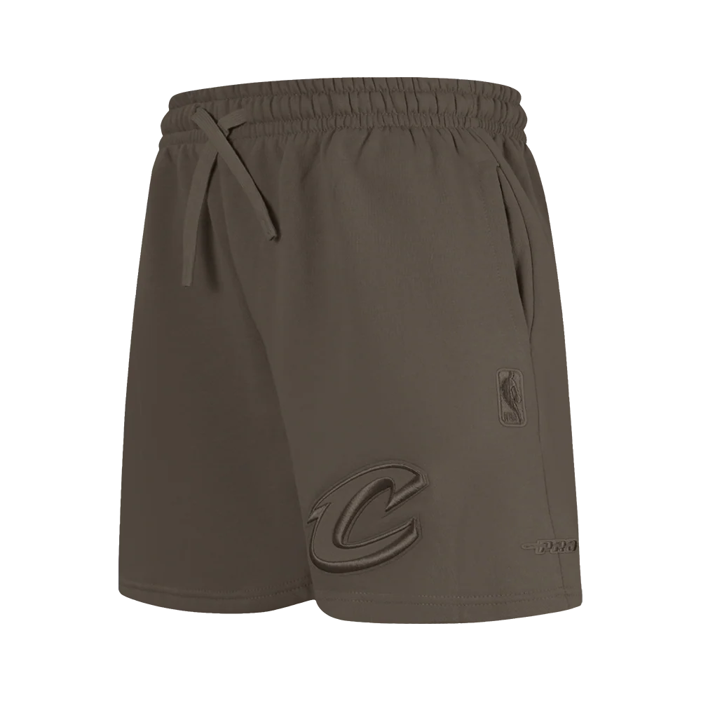 NBA CLEVELAND CAVALIERS NEUTRAL BIG BOYS FLC SHORT (DARK TAUPE)